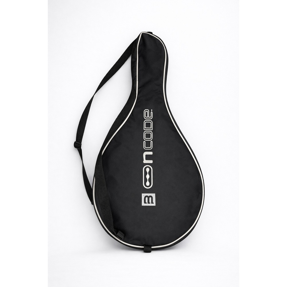 Wilson nCode Tennis Racquet‎ Cover Bag Black White Padded Shoulder Strap 28 Inch